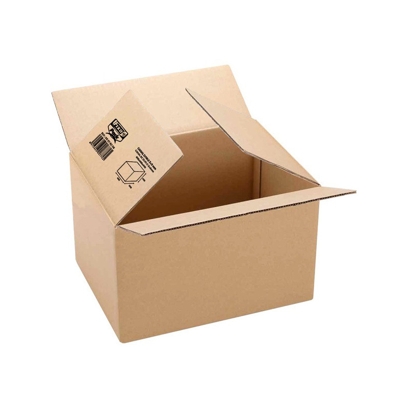CAJA EMBALAJE 600X400X290 MARRON C.SENCIL.3MM GRAFOPLAS