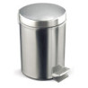 PAPELERA CON PEDAL INOXIDABLE DE 20L ROCADA