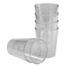 VASOS DE ABS: COLOR TRANSPARENTE (6 U.)