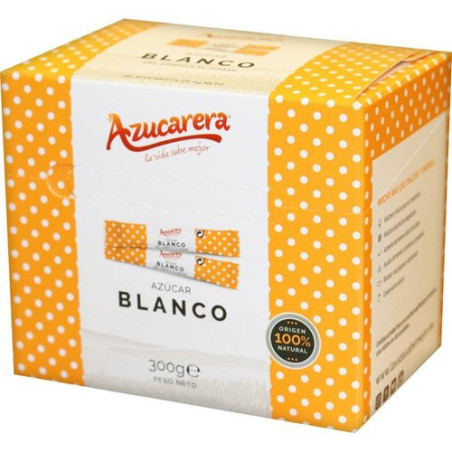 AZUCAR BLANCA EN SOBRES DE 6G CAJA DE 50 SOBRES