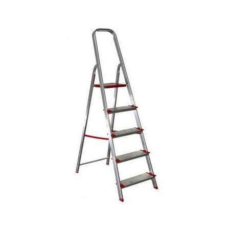 ESCALERA OUTAS ALUMINIO 5 PELDAÑOS