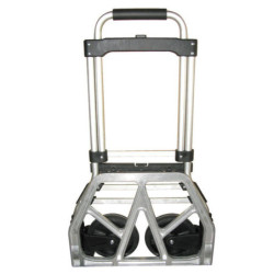 CARRETILLA ALUMINIO OUTAS PLEGABLE 2 RUEDAS 90 KG.