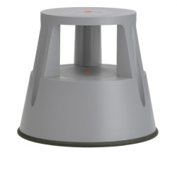 TABURETE TWINCO TWIN LIFT 2 PELDAÑOS CON RUEDAS GRIS