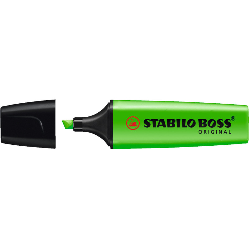 MARCD. FLUORESCENTE VERDE STABILO BOSS