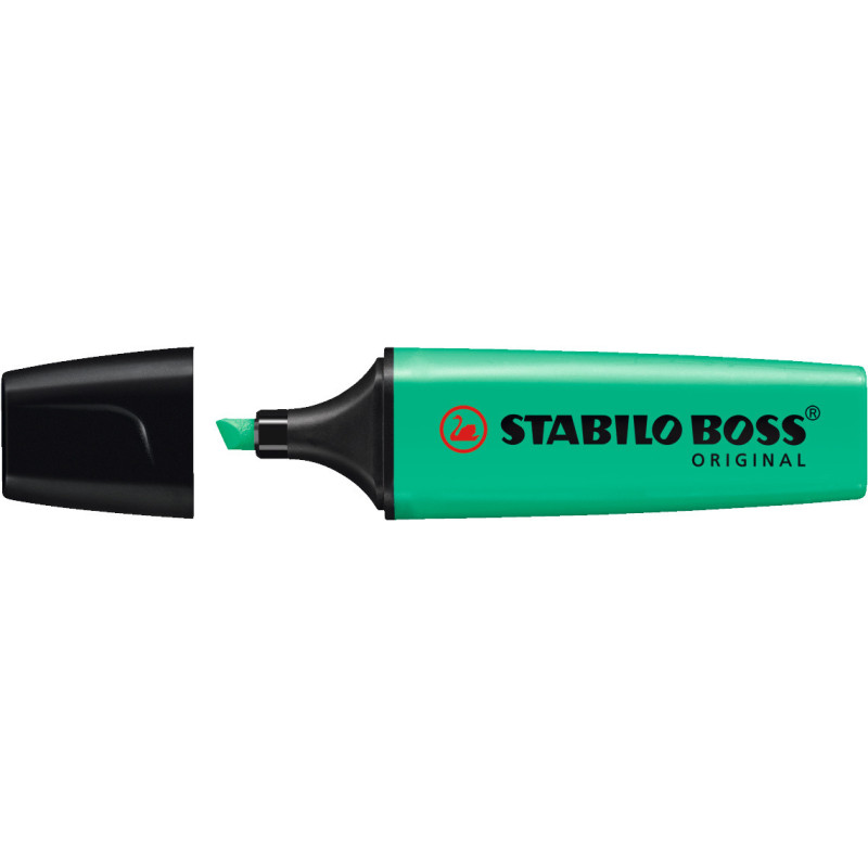 MARCD. FLUORESCENTE TURQUESA STABILO BOSS