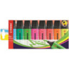MARCD.ES FLUORESCENTES STABILO BOSS caja 8UDS (AM,NJ,VD,RS,AZ,RJ,FUC,TURQ)
