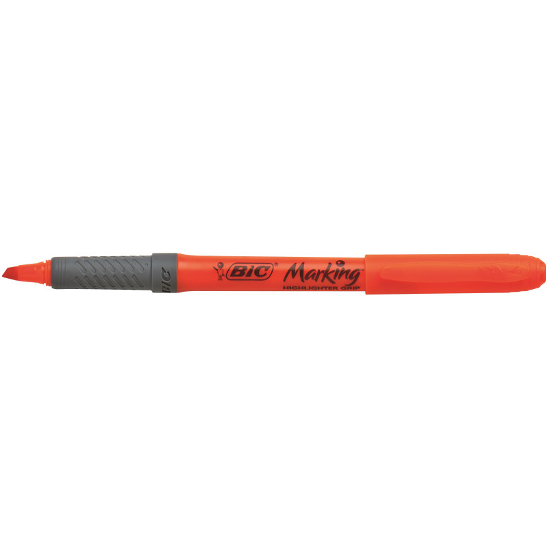 MARCD. FLUORESCENTE HIGHLIGHTER GRIP NARANJA BIC