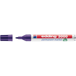 MARCD. PERMANENTE EDDING 3000 VIOLETA PTA.CONICA 1,5-3MM