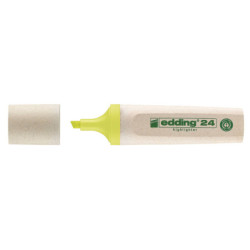 MARCADOR FLUORESCENTE ECOLINE 24 AMARILLO FABER CASTELL