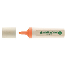 MARCADOR FLUORESCENTE ECOLINE 24 NARANJA FABER CASTELL
