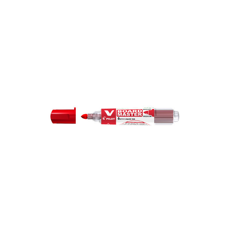 MARCD. PIZARRA ECO ROJO PTA.CONICA 6MM VBOARD MASTER BEGREEN PILOT
