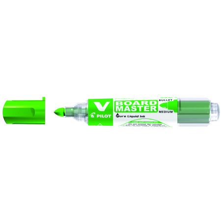 MARCD. PIZARRA ECO VERDE  PTA.CONICA 6MM VBOARD MASTER BEGREEN PILOT