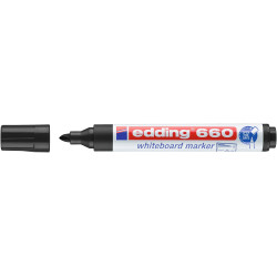 MARCD. PIZARRA EDDING 660 NEGRO PTA.CONICA 1,5-3MM