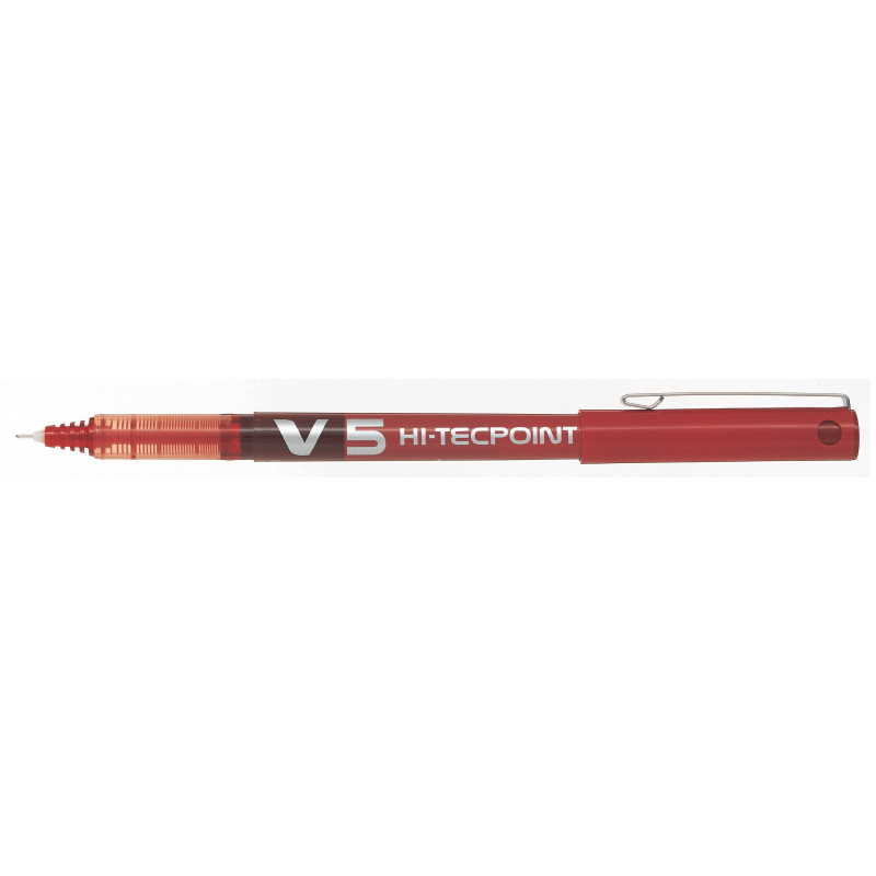 ROLLER V5 ROJO PUNTA AGUJA 0,5MM PILOT
