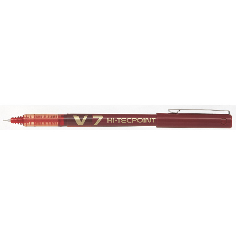 ROLLER V7 ROJO PUNTA AGUJA 0,7MM PILOT