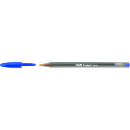 BOLIGRAFO BIC CRISTAL LARGE 1.6 AZUL