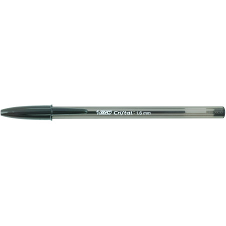 BOLIGRAFO BIC CRISTAL LARGE 1.6 NEGRO