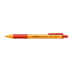 BOLIGRAFO RETRÁCTIL POINTBALL ROJO STABILO
