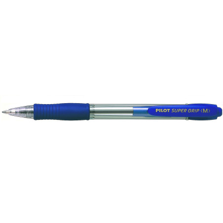 BOLIGRAFO RETRÁCTIL RT BPGP SUPERGRIP AZUL PILOT