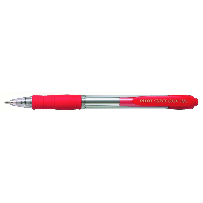 BOLIGRAFO RETRÁCTIL RT BPGP SUPERGRIP ROJO PILOT