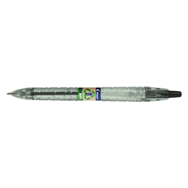 BOLIGRAFO RETRÁCTIL ECOBALL BASE ACEITE 1.0 MM NEGRO PILOT