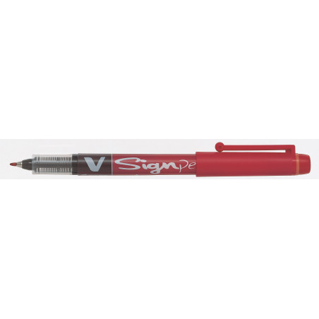 MARCD. VSIGNPEN 2,0MM ROJO PILOT