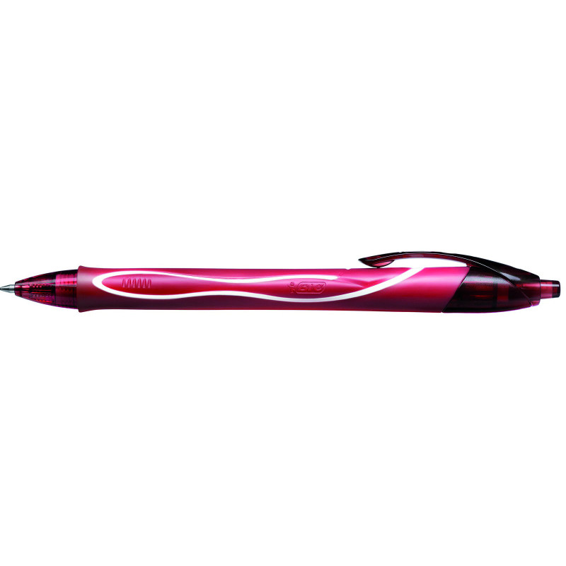 BOLIGRAFO RETRÁCTIL GEL-OCITY QUICK DRY RT 0,7MM ROJO BIC