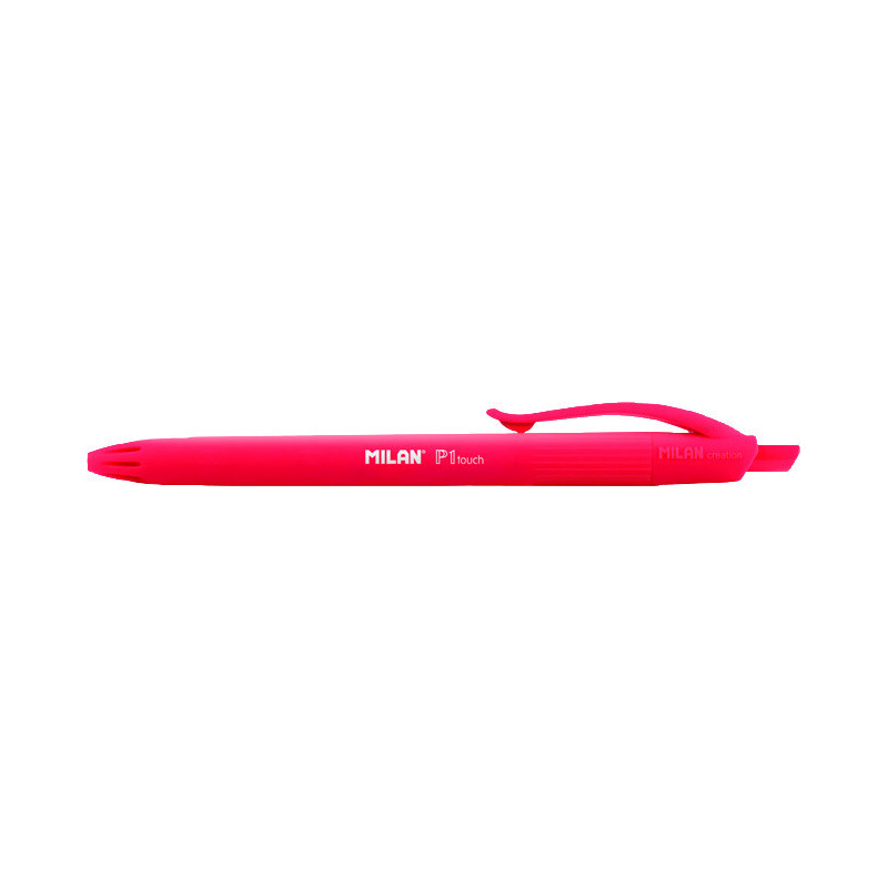 BOLIGRAFO RETRÁCTIL P1 TOUCH RT ROJO MILAN