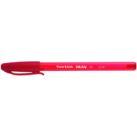 BOLIGRAFO INKJOY 100 ROJO PAPER MATE