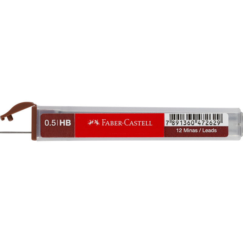 MINAS 0,5MM HB POLY FABER CASTELL