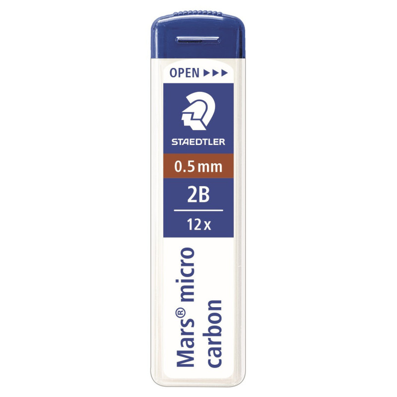 MINAS 0,5MM 2B MARS MICRO EST 12 UD STAEDTLER