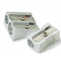 SACAPUNTAS ALUMINIO 1 AGUJERO FAIBO