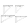 CARTABON 25CM TRANSPARENTE BOLSA INDIVIDUAL FAIBO