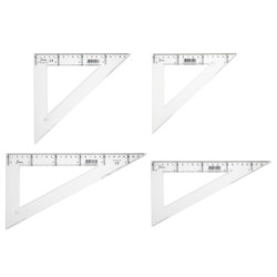 CARTABON 30CM TRANSPARENTE BOLSA INDIVIDUAL FAIBO