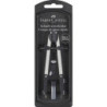COMPAS ARTICULACION+ADAPTADOR+ACCESORIOS 340MM FABER CASTELL