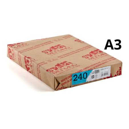 LAMINAS DIBUJO PACK DE PAPEL DIBUJO START -240 G - A3 -125 H. SADIPAL